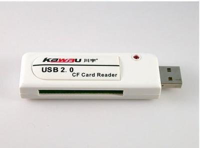 川宇C201 CF卡读卡器 珍珠白外观诠释便携与性能的结合